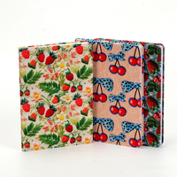 Vente chaude Carnet à broderies fait main à la fraise Populaire à Taïwan pour les notes amusantes quotidiennes et l'utilisation occasionnelle