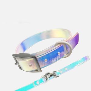 Correa de Tracción para Mascotas de Alta Calidad, Duradera, de Lujo, Ecológica y Colorida, con Revestimiento de Goma de Doble Capa, <span class=keywords><strong>Collar</strong></span> de PVC Impermeable para Perros - Product Image 1