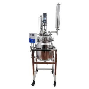 Industrial Laboratory Chemical 316 316L Stainless Steel Jacketed Reactor