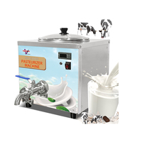 Machine de pasteurisation de jus de lait de crème glacée 14L/H yaourt laitier à petite échelle faisant le fabricant de gelato