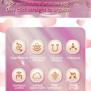 Вибратор-дилдо APP Happy Version, цвет розовый, для женщин, с стимуляцией точки G, мастурбатор, товары для взрослых - Product Image 4