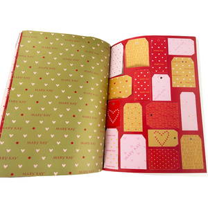 <span class=keywords><strong>Livre</strong></span> <span class=keywords><strong>de</strong></span> papier d'emballage <span class=keywords><strong>cadeau</strong></span> A4 avec impression personnalisée - Product Image 5