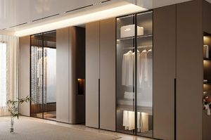 Armario Moderno de Alta Gama, Independiente, de Color Sólido Pintado, Función de Almacenamiento, Ahorro de Espacio, Mueble para Dormitorio o Sala de Estar - Product Image 2