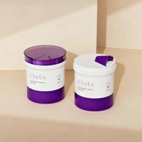 Pot de crème démaquillante rotatif en gros pour fabricants, pot de masque 100g en forme de carotte, flacon doseur personnalisable en plastique ABS soyeux