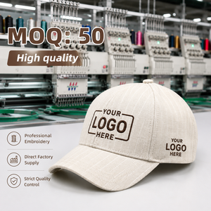 Cappello da Baseball Regolabile con Ricamo Personalizzato OEM ODM, Basso MOQ, per Sport all'Aperto - Product Image 1