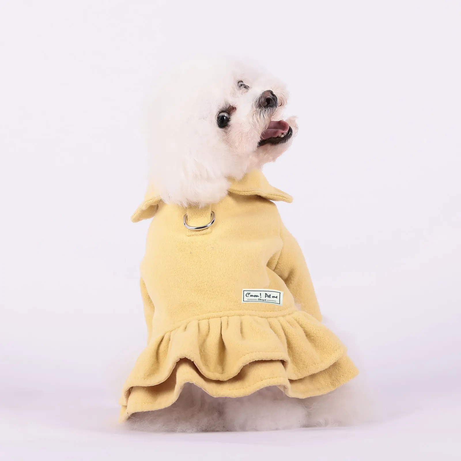 New Design Woolen Dog Apparel Puppy 2 legs Onesie Pet Cat Winter Coat Dog Clothes Dress For Dogs