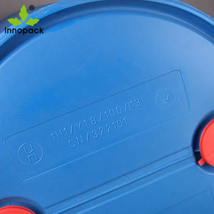 Couvercle de seau rond de grande capacité pour le stockage de l'eau et de l'essence, boîte de conserve ronde vide en métal, seau de <span class=keywords><strong>220L</strong></span>, au prix de gros - Product Image 4