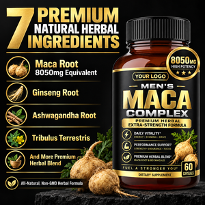 Best-seller : soutient la vitalité quotidienne, la performance, la force, l'endurance, la concentration, le bien-être général, complexe de maca pour hommes, capsule sportive - Product Image 3