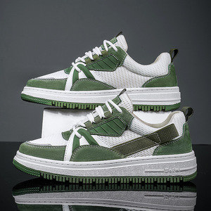 Zapatos de Hombre Versátiles y Modernos, de Piel de Oveja con Cordones, Transpirables, Acolchados, Cómodos y Casuales - Product Image 4