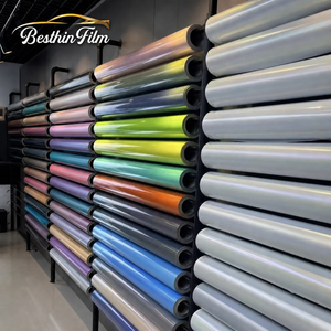 Película Protectora de Pintura (PPF) de Color TPU con Canales de Aire, Fácil de Instalar, de Alta Calidad, Acabado Satinado, Aplicación en Seco o Húmedo, Más de 300 Colores - Product Image 1