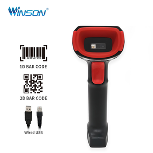 Escáner de Códigos de Barras y Códigos QR 1D 2D de Largo Alcance con Cable - Product Image 1