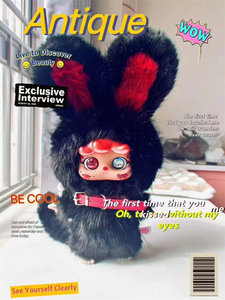 Auténtico bebé Three Migo 400% doble reencarnación muñecos de peluche serie juguete de moda Anime figuras coleccionables lindo cumpleaños - Product Image 3