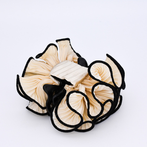 Hermosa flor pelo garras color puro pinza de pelo con borde negro, accesorios <span class=keywords><strong>para</strong></span> el <span class=keywords><strong>cabello</strong></span> <span class=keywords><strong>para</strong></span> chicas - Product Image 4