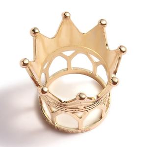 Wholesale Luxury Crown Modern Creative Metal Tabletop Decor Hotel Home Office <b>Desk</b> Decoration Ornament - Product Image 5