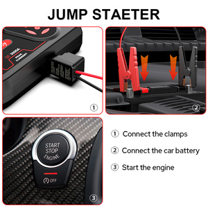 12V <span class=keywords><strong>arrancador</strong></span> <span class=keywords><strong>de</strong></span> coche 20000mAh Booster Jumper Box Power <span class=keywords><strong>portátil</strong></span> <span class=keywords><strong>arrancador</strong></span> <span class=keywords><strong>de</strong></span> coche Booster batería salto con compresor <span class=keywords><strong>de</strong></span> aire - Product Image 3