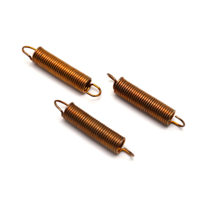 Fabricant de ressorts Ressort de tension BeCu en cuivre personnalisé OEM avec crochet Ressort d'extension d'antenne en cuivre béryllium - Product Image 2