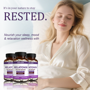 <span class=keywords><strong>Capsule</strong></span> di melatonina da 5 mg - Integratore alimentare per il sonno e l'equilibrio dell'umore |   Integratore Alimentare OEM/ODM 60 <span class=keywords><strong>Capsule</strong></span> - Product Image 5