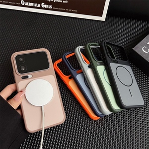 For Xiaomi 17 Pro Max 17ProMax Magnetic Matte Shockproof <b>Phone</b> Case For Xiaomi Mi 17 Pro 17Pro Dual Color Skin-Feel Cover Bumper - Product Image 2