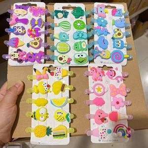 All'ingrosso simpatico cartone animato frutta cucciolo forcina ornamenti per Yorkshire cani rotto forcina per capelli BB porta Pet accessori - Product Image 3