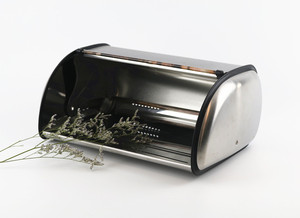 Trang Trí Hộ Gia Đình Hộp Lưu Trữ Nhà Bếp Thép Không Gỉ Bánh Mì Bin Lưu Trữ Thực Phẩm Hộp Bánh Mì Độc Đáo - Product Image 3