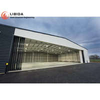 Estructura de Acero Preensamblada para Hangar o Almacén Edificios de Cobertizo Metálico Prefabricado de Alta Precisión