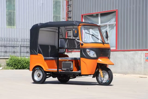 Motor Tricycle Tuk Tuk Manot Bermesin Bensin 200cc, Bodi Terbuka, 6 Penumpang, Kecepatan Tinggi, untuk Angkutan Barang - Product Image 2