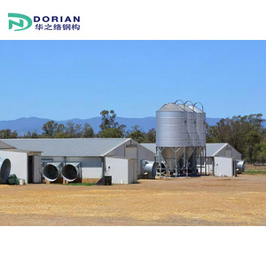 Kết cấu thép lớp gà Lồng trứng Gia cầm nuôi kho hoàn chỉnh xây dựng ở kerala - Product Image 5