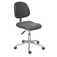 Chaise ESD moderne avec hauteur réglable |   Chaise confortable en cuir PU antistatique pour laboratoire, entrepôt et usage commercial