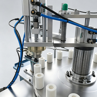 Machine de remplissage de parfum liquide de type rotatif haute précision avec écran tactile pour huiles essentielles et cosmétiques