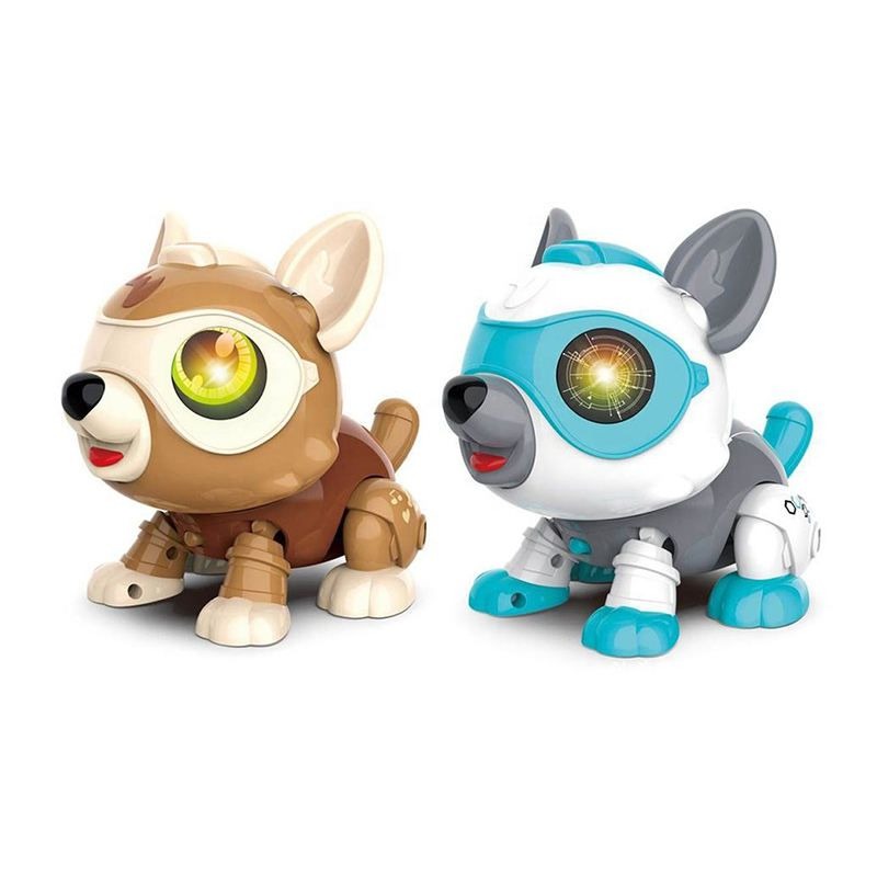 Jiexunda AD12 Intelligent Robot Dog Toy - Voice Control, Touch Sensing, Educational Toy for Children