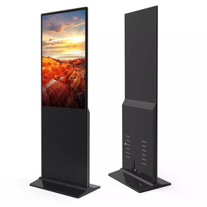 43 50 55 65 75 inch 4K quảng cáo LCD trong nhà dọc kỹ thuật số kiosk với màn hình cảm ứng tầng thường vụ kỹ thuật số biển trung tâm mua sắm TVS - Product Image 1