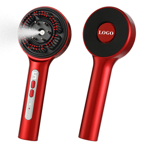 0728 2025 New Hair Oil Applicator Spray Scalp Comb Portable Red Blue Light Growth Brush - Product Image 1