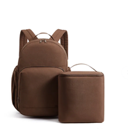 Sac à dos pour ordinateur portable avec sac à lunch isotherme détachable pour le travail, l'université et les déplacements quotidiens