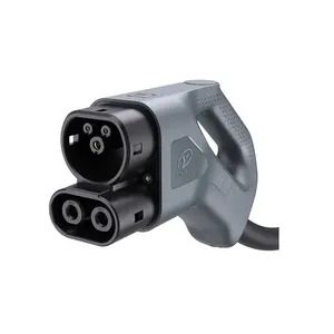 DC EV Car Charger Connector 125A มาตรฐานยุโรป IEC 62196-1 CCS2 ev ปลั๊กชาร์จ EV Connector