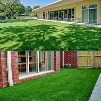 Dalles de gazon artificiel emboîtables, gazon synthétique, revêtement de sol à clipser, installation facile, dalles d'extérieur pour balcon, cour, jardin