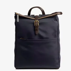 Business backpack city shoulder bag office vintage men's laptop bag