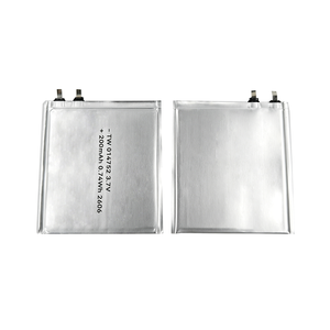 Batterie Li-Ion polymère ultra-mince rechargeable personnalisée 3,7 V de haute qualité à prix abordable pour bandes LED et masseurs - Product Image 1