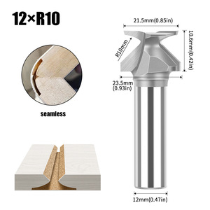 Fraise à bois en acier au tungstène, 1 pièce, outil <span class=keywords><strong>de</strong></span> formage intégré à courbure d'<span class=keywords><strong>arc</strong></span> pour centre d'usinage CNC, machine <span class=keywords><strong>de</strong></span> gravure - Product Image 5