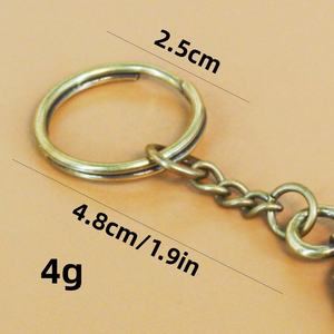 Etal Crafts-colgante de León de latón, llavero de León - Product Image 6