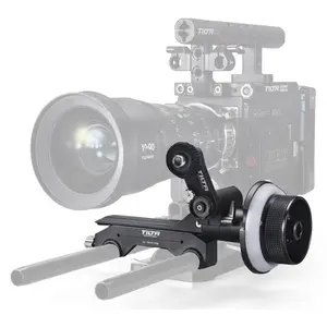 TILTA FF-T05 Single-sided Cine Follow Focus for SLR and Movie Cameras with 15mm LWS and 19mm Rod Support