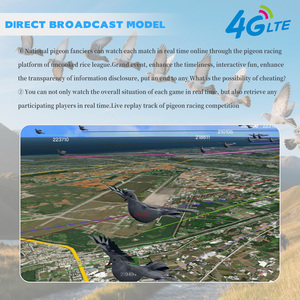 Bagues de patte GPS VN06 pour pigeons, traceur GPS 4G, positionnement GPS en temps réel, bague GPS pour pigeons, traceur pour animaux de compagnie, pour les jeux - Product Image 5