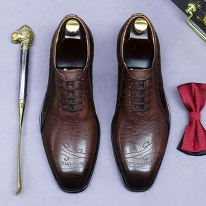 Cowhide-Lined British-Style Genuine Leather Shoes Full-Size <b>Range</b> Leather Shoes Groom's Wedding Leather Shoes - Product Image 4