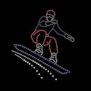 Commercio all'ingrosso di cristallo con scollatura di cristallo Strass Design Hotfix motivo trasferimento di Strass con Flatback per <span class=keywords><strong>abiti</strong></span> di dimensioni personalizzate - Product Image 3