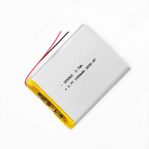 Baterai Lithium Polymer Isi Ulang 355060 3.7V 1000mAh Baterai Li-polymer Lipo - Product Image 3