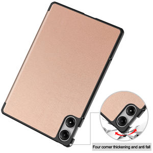 Múltiples colores de lujo tri-fold sólido duro PC Flip Cover Funda de cuero para redmi <span class=keywords><strong>pad</strong></span> Pro 5g Tablet cover Accesorios inteligentes - Product Image 6