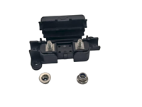 Bloc porte-fusibles MIDI robuste 12V 24V à fixation par boulons 30A 40A 60A 80A 100A 150A avec borne à goujon M5 pour voiture, camping-car, camion, marine