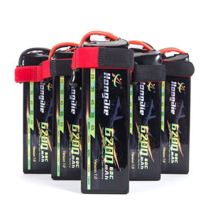 工厂高倍率14.8V 6200mAh 4S 60C可充电聚合物锂离子电池组，适用于遥控玩具车儿童电动车 - Product Image 2