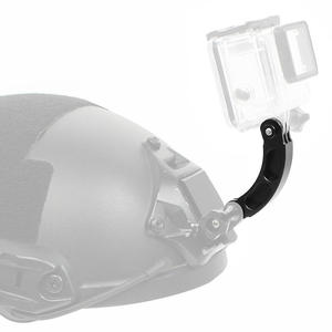 KAMPHO Extension incurvée pour selfie stick Support de bras de casque pour Go <span class=keywords><strong>Pro</strong></span> Hero <span class=keywords><strong>10</strong></span> 11 Xiaomi Yi <span class=keywords><strong>SJCAM</strong></span> - Product Image 4