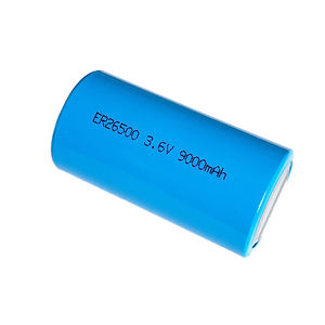 סוללת ליתיום/תחמוצת ברזל-יון ראשונית לגלאי עשן, סוללה גלילית ER26500 3.6V 9000mAh, סוללה שאינה ניתנת לטעינה - Product Image 2