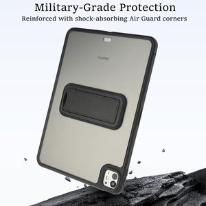 Funda con Soporte para iPad Pro Air 2024, Modelos 4, 5, 6, 7, 8, 9 y 10.ª Generación, Mate Translúcido, 10.2, 10.9, 11 Pulgadas, Mini, con Soporte - Product Image 4